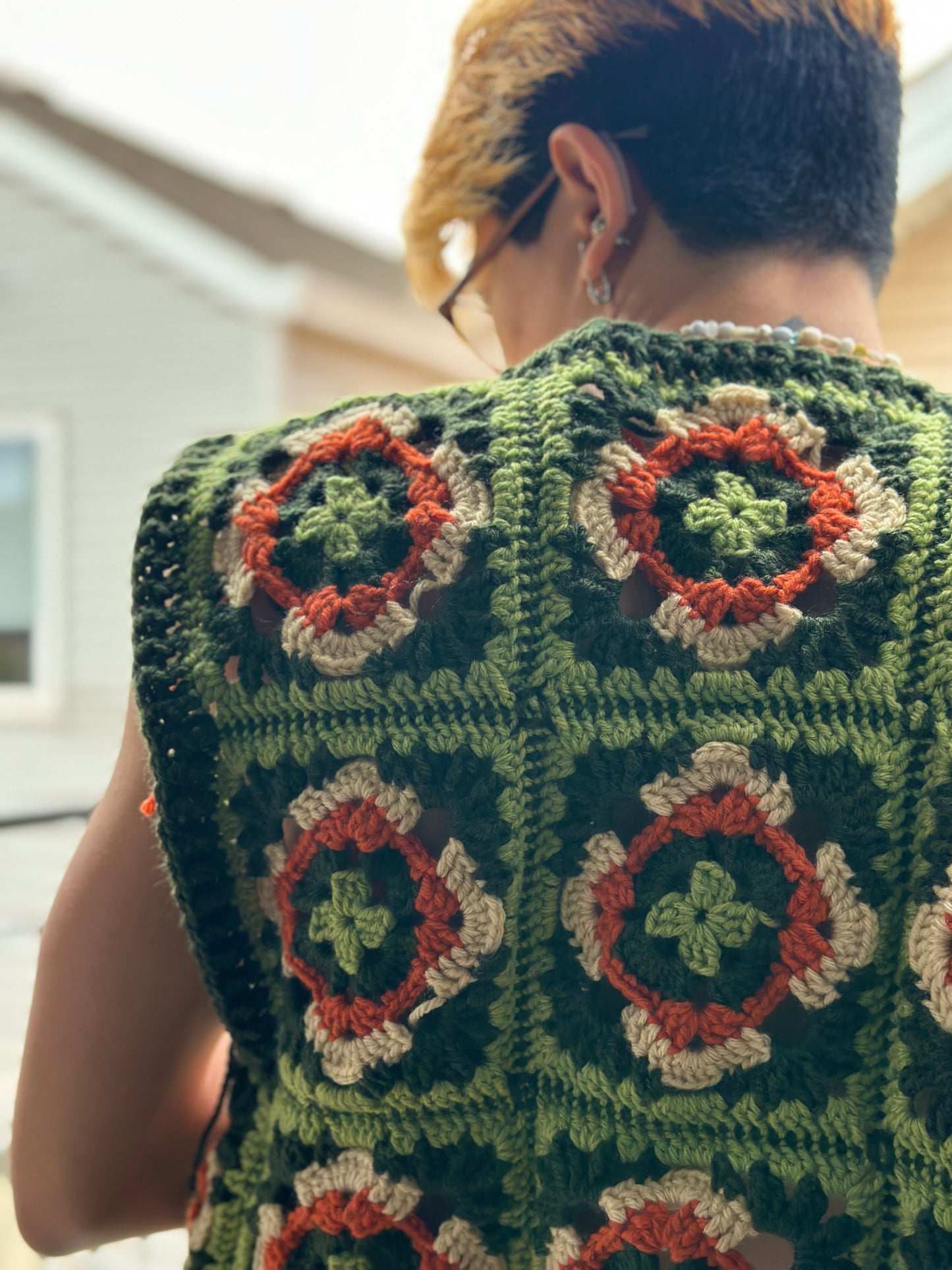 "Desert" - Crocheted Vest