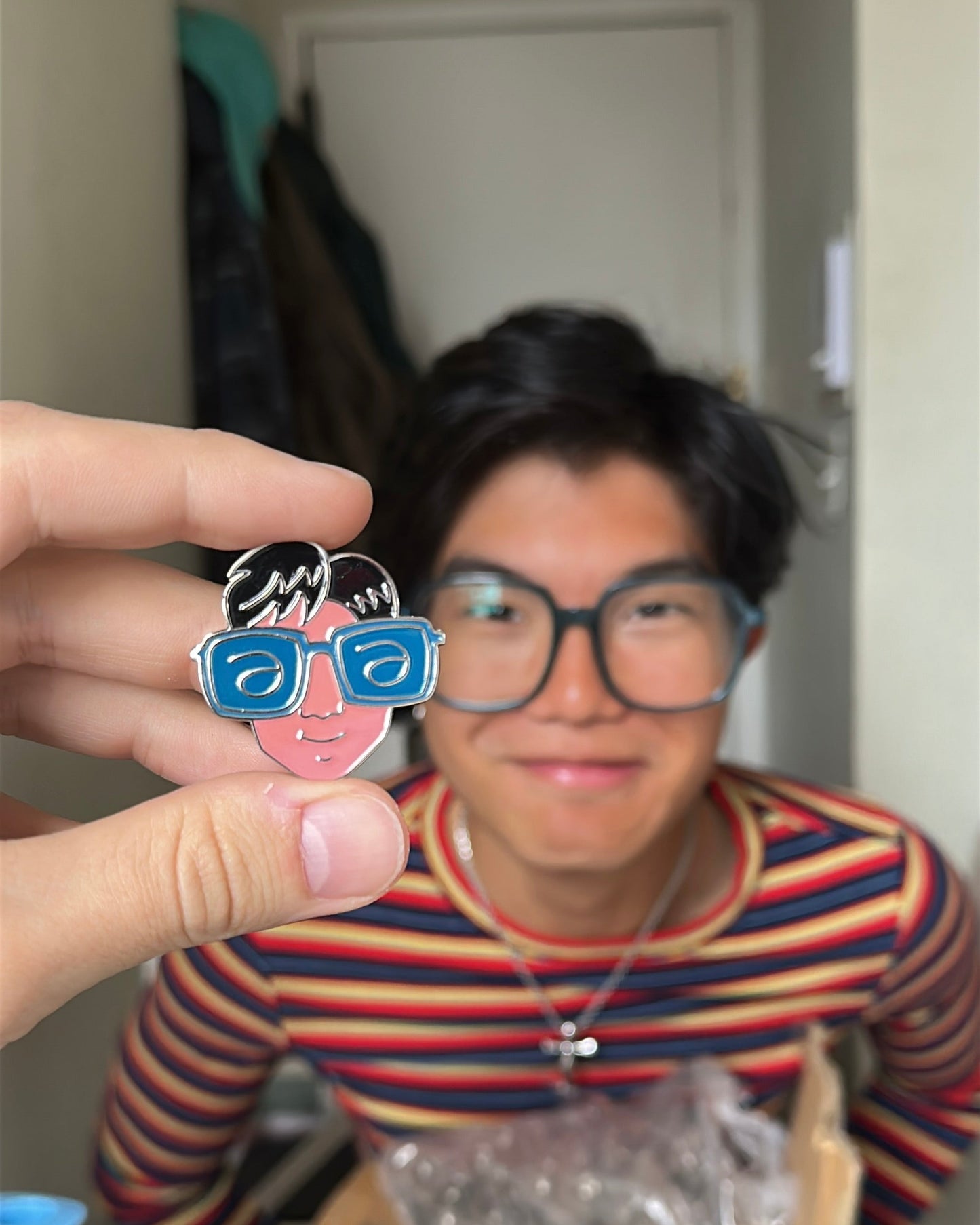 Grandma Glasses - Soft Enamel Pin
