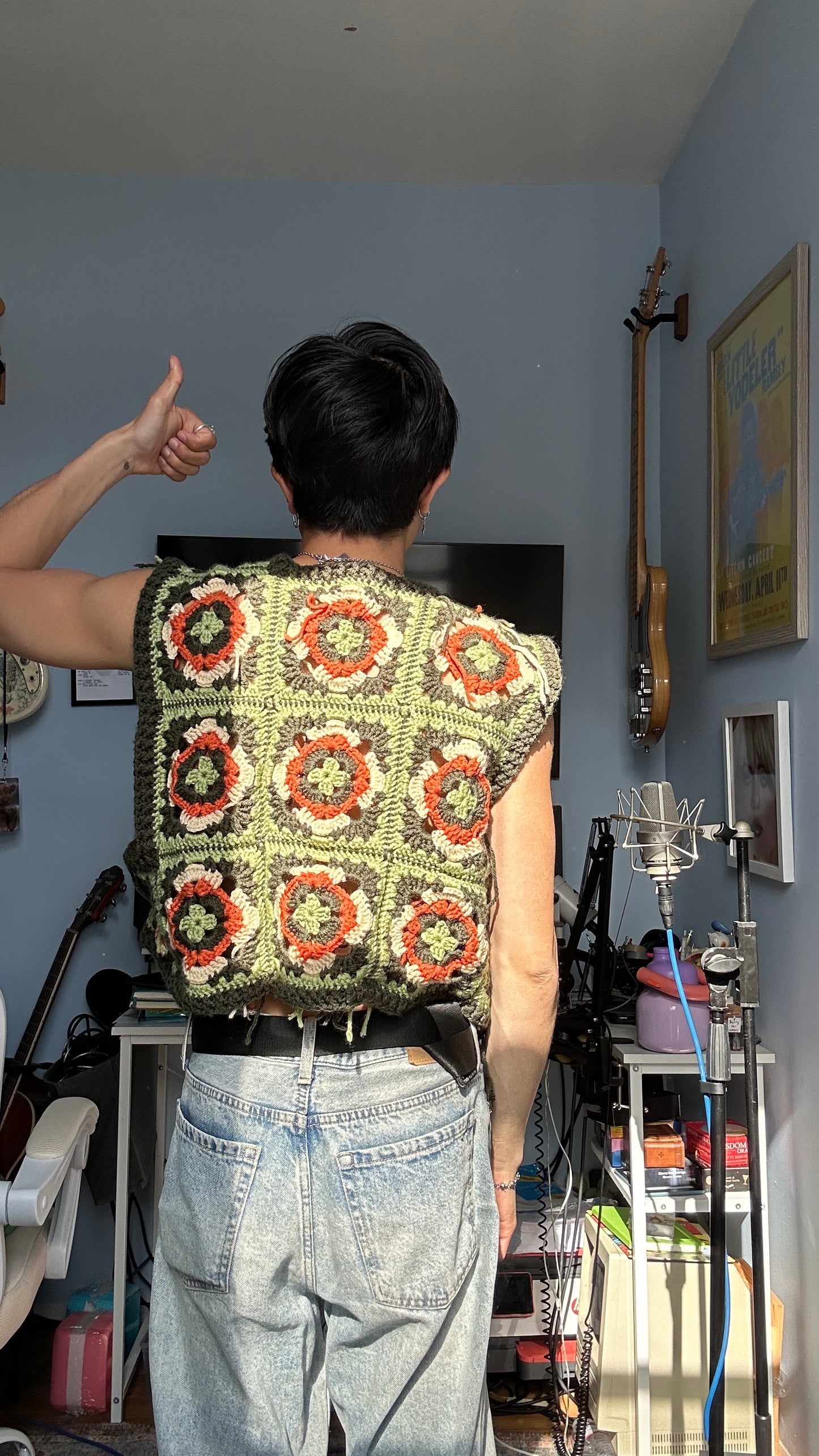 "Desert" - Crocheted Vest