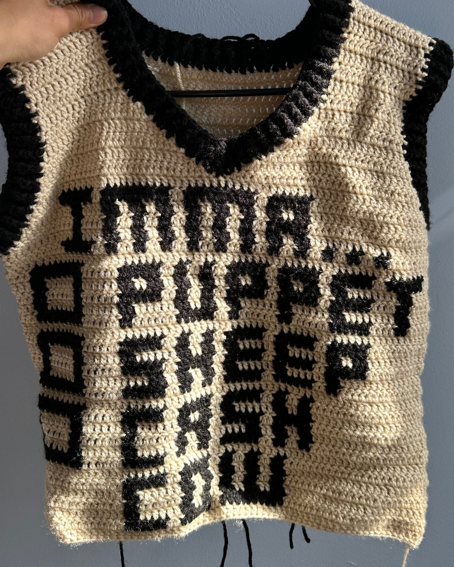 Doja Cat's Checklist - Crocheted Vest