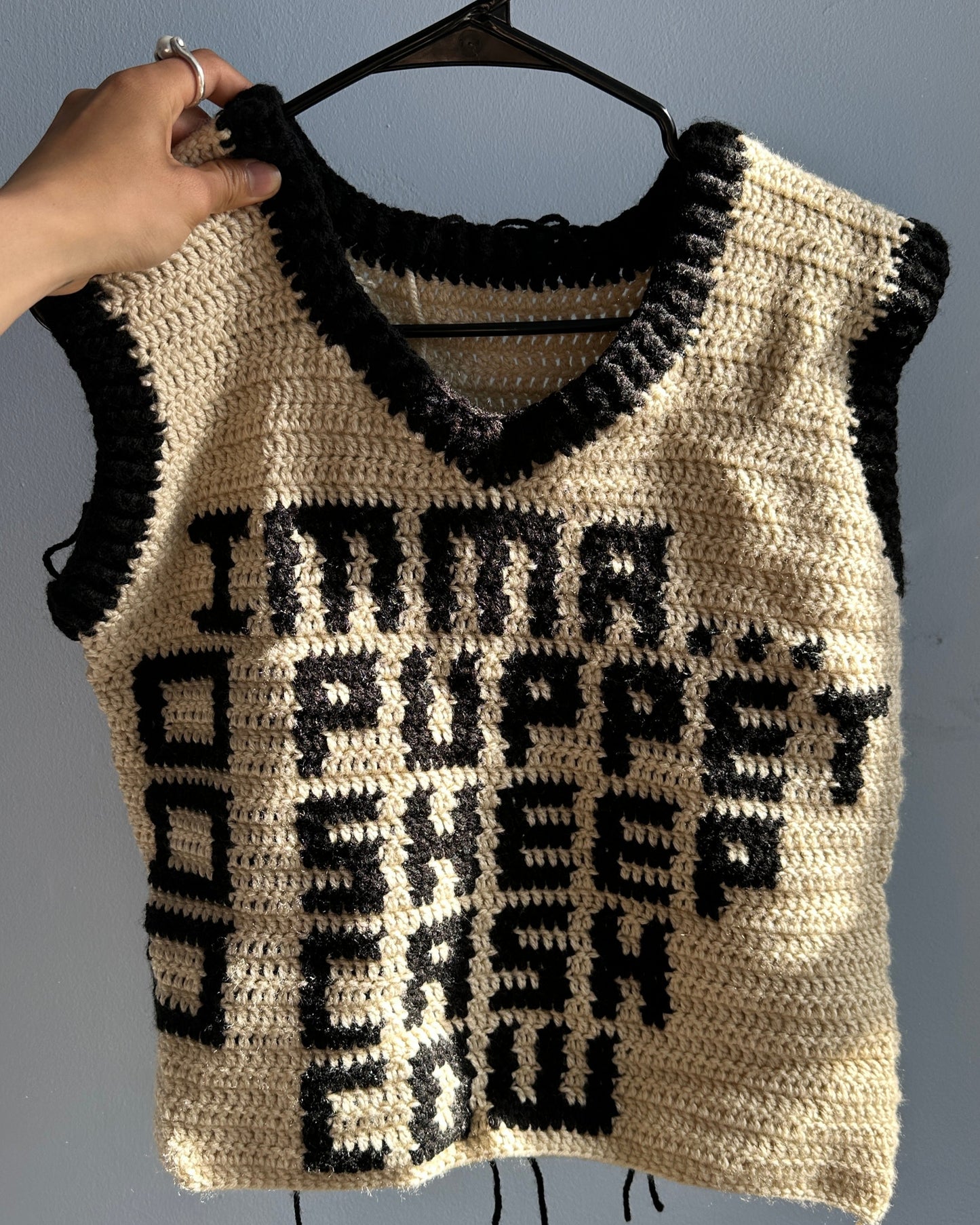 Doja Cat's Checklist - Crocheted Vest