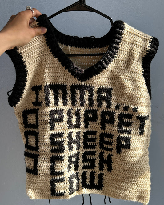 Doja Cat's Checklist - Crocheted Vest