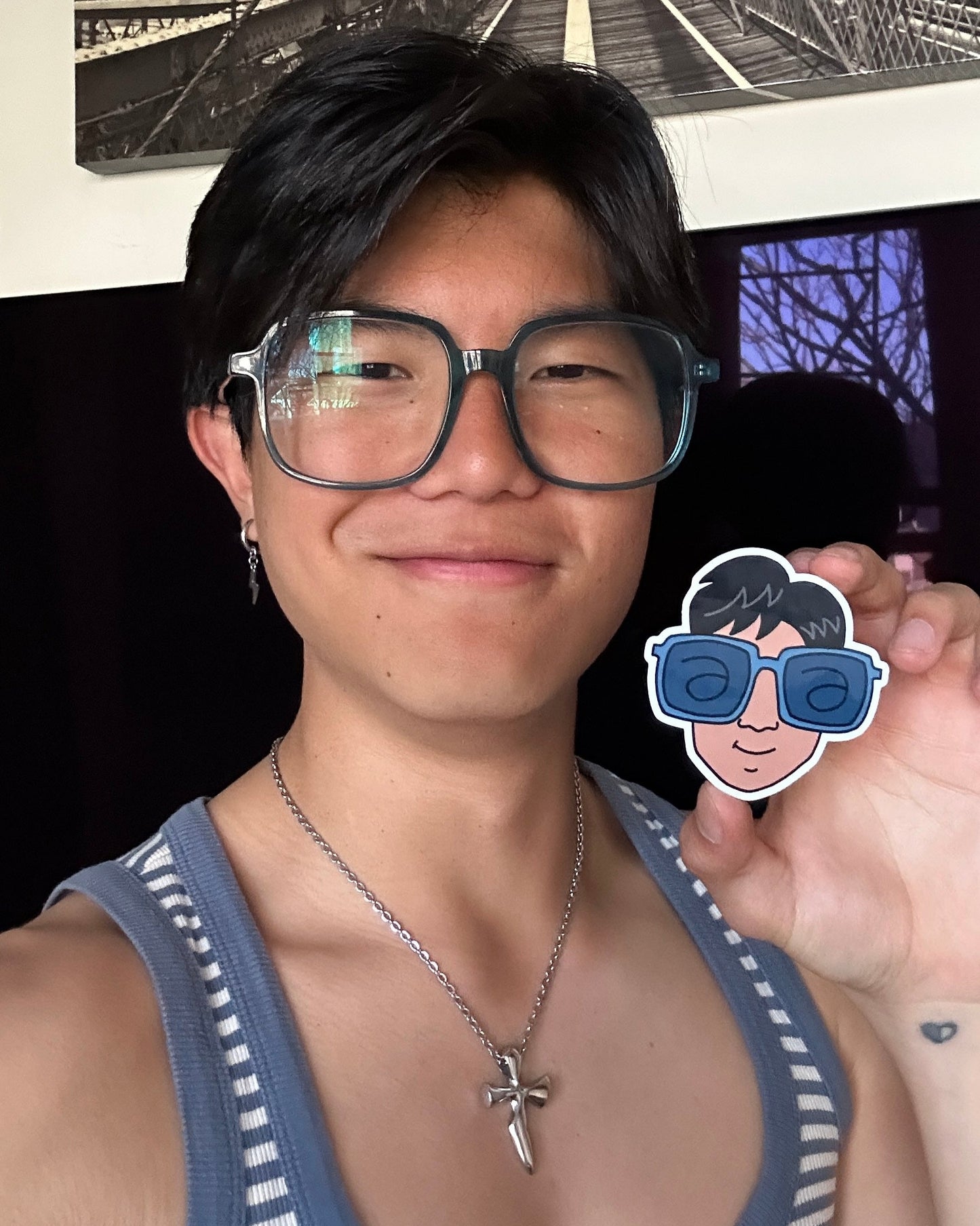Grandma Glasses - Vinyl Sticker