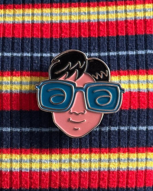 Grandma Glasses - Soft Enamel Pin