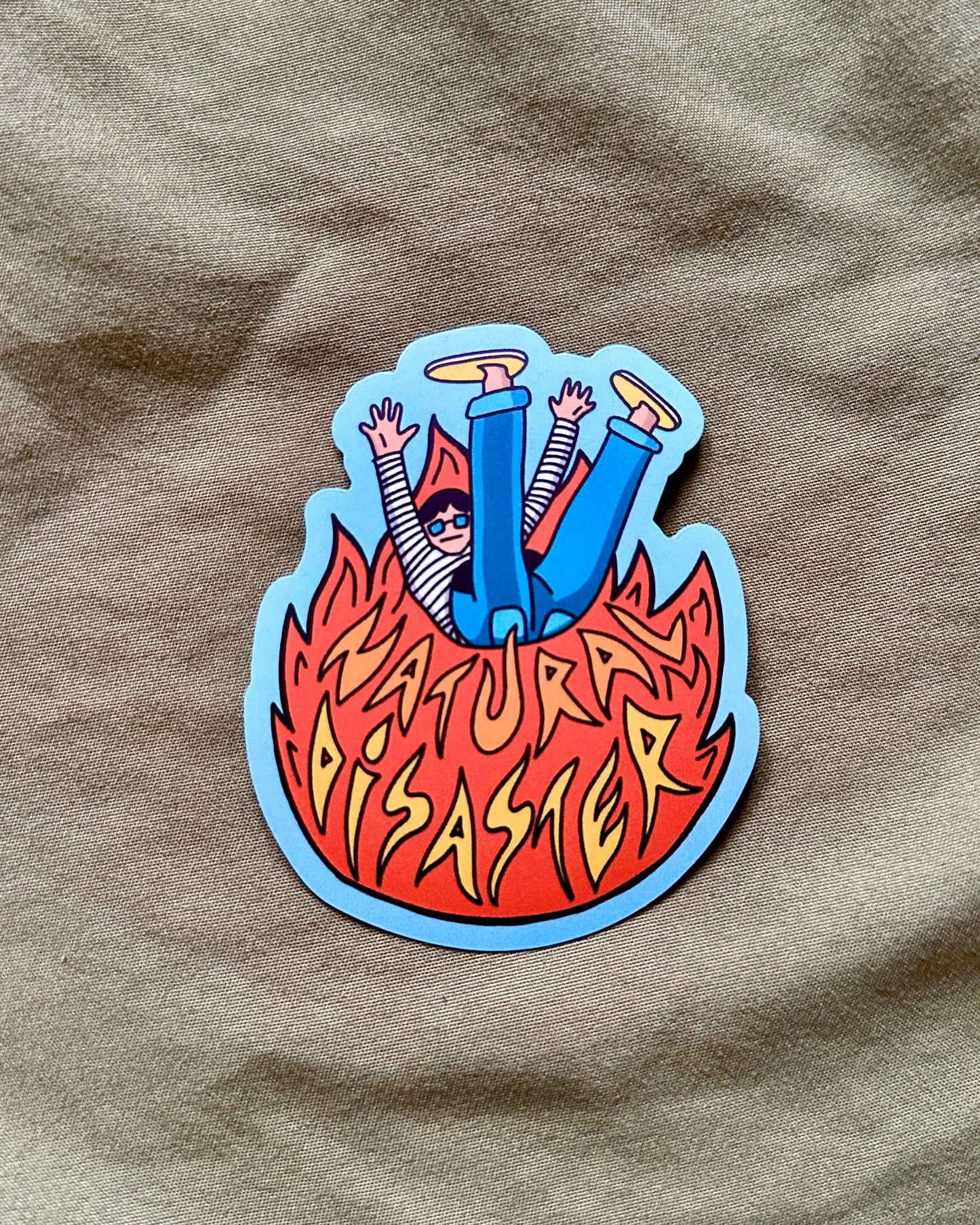 Natural Disaster - Matte Sticker