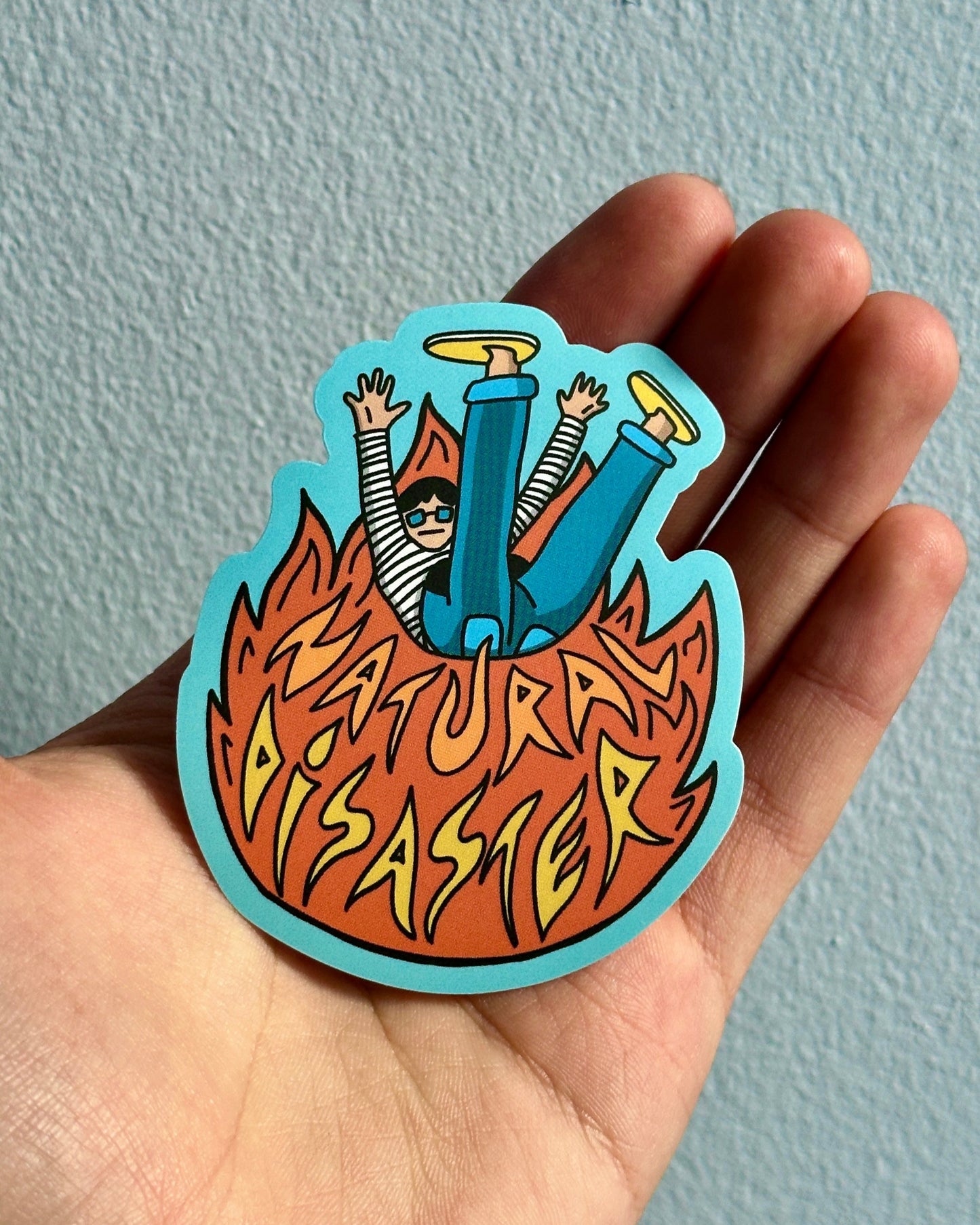 Natural Disaster - Matte Sticker