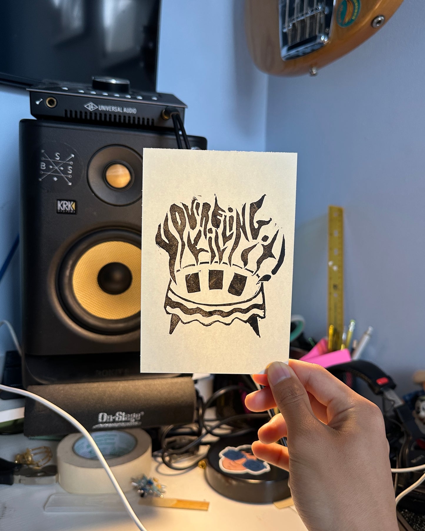 "You're Killing It!" - Handmade Print