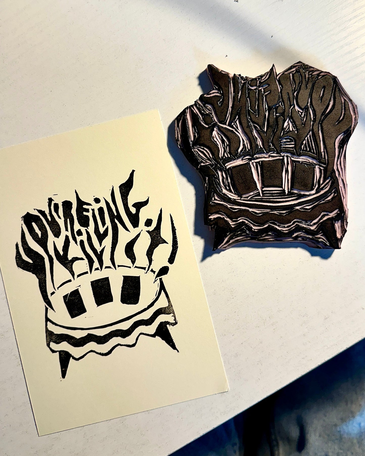 "You're Killing It!" - Handmade Print