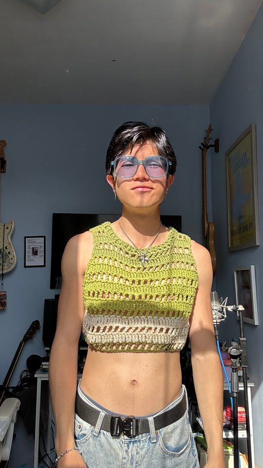 "Guhreen" - Crocheted Top